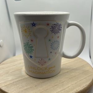 Disney Parks Exclusive Mickey Mug Unlock your imagination 13oz cup NWOT